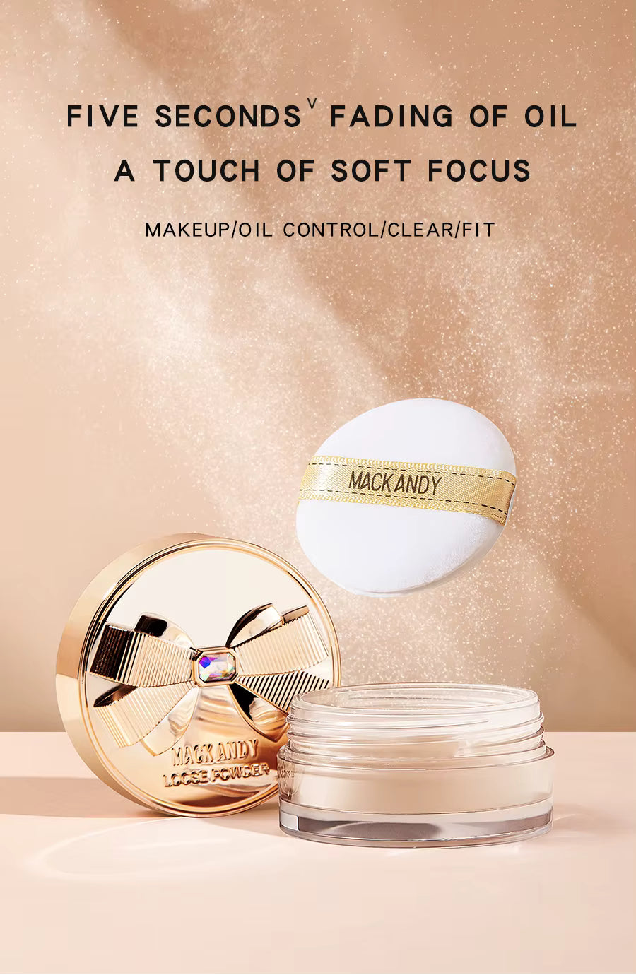 MACKANDY - Poudre Correctrice Fixateur