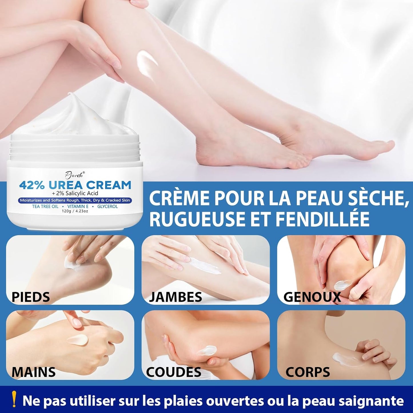 UREA Cream Pieds 250ml